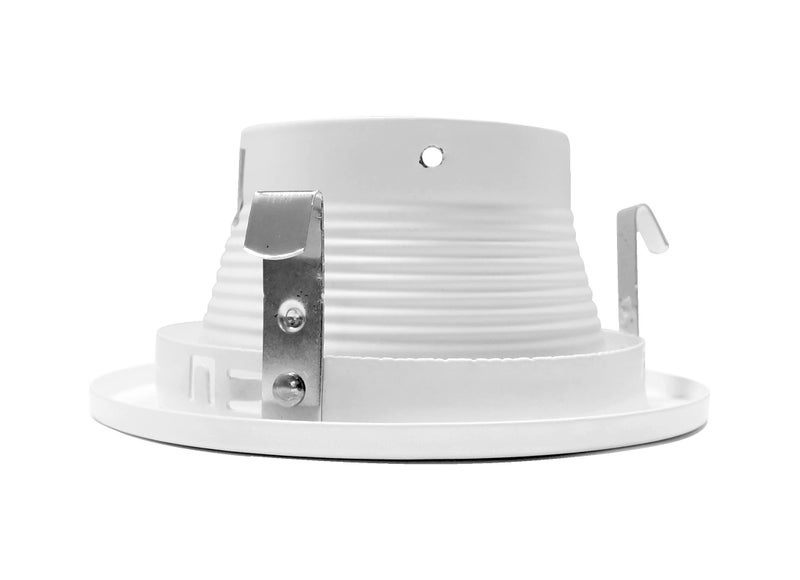 Nicor إطار بفل أبيض مدمج بحجم 4 بوصات من NICOR للإضاءة لمصباح MR16 (14002) - Image 3